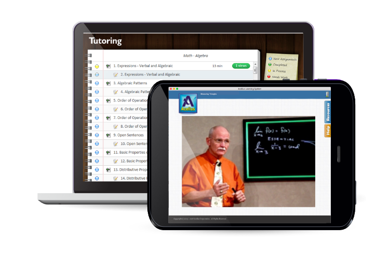 Acellus K-12 Video-Based Courses