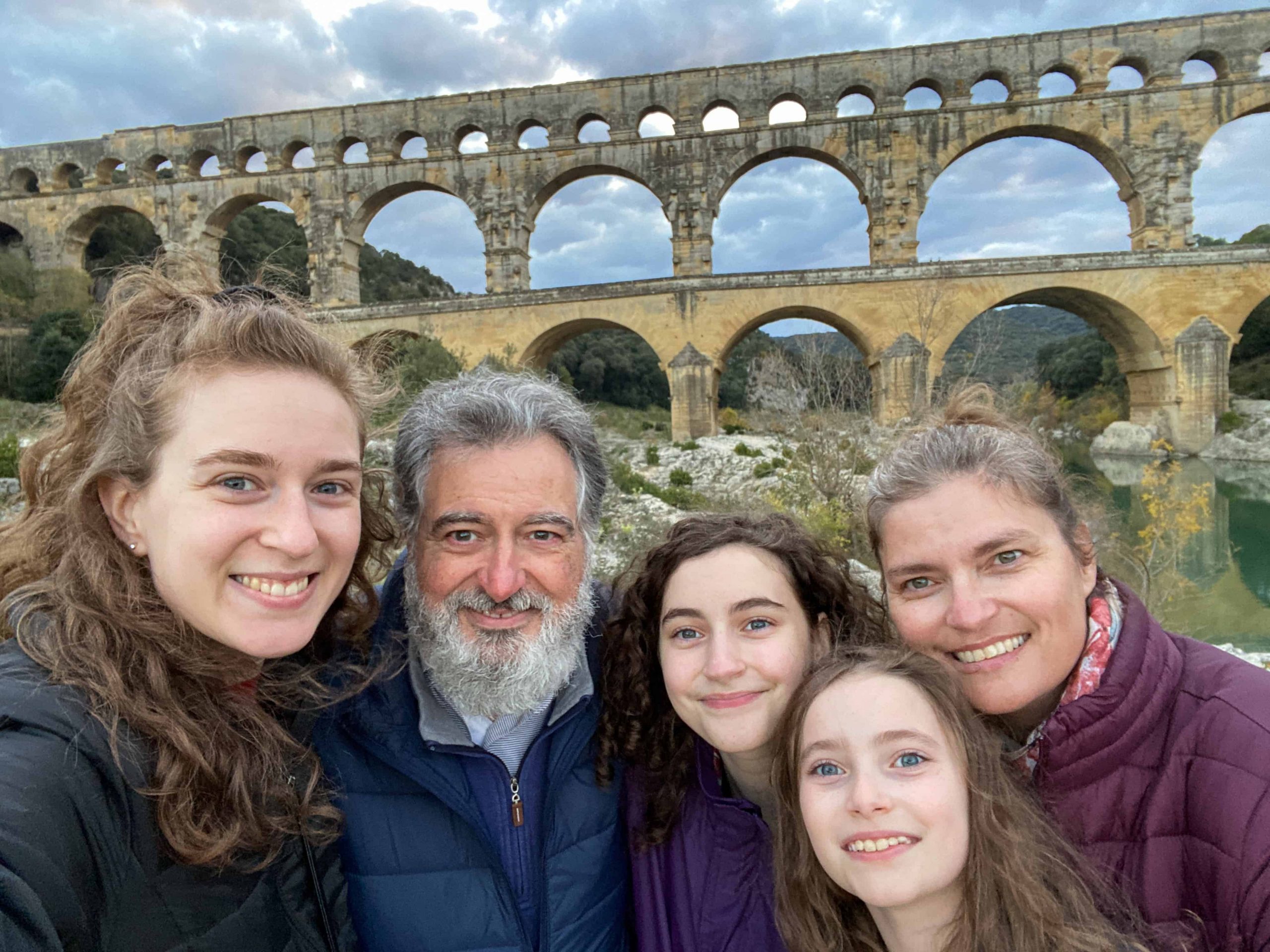 Family_Selfie_Pont_du_Gard The Stydinger Family