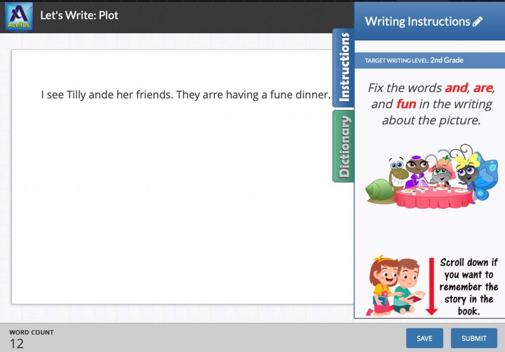 Example Start Lesson