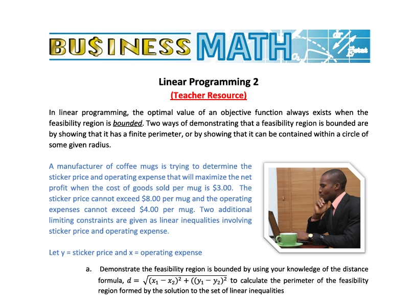 business mathematics for homeschool 