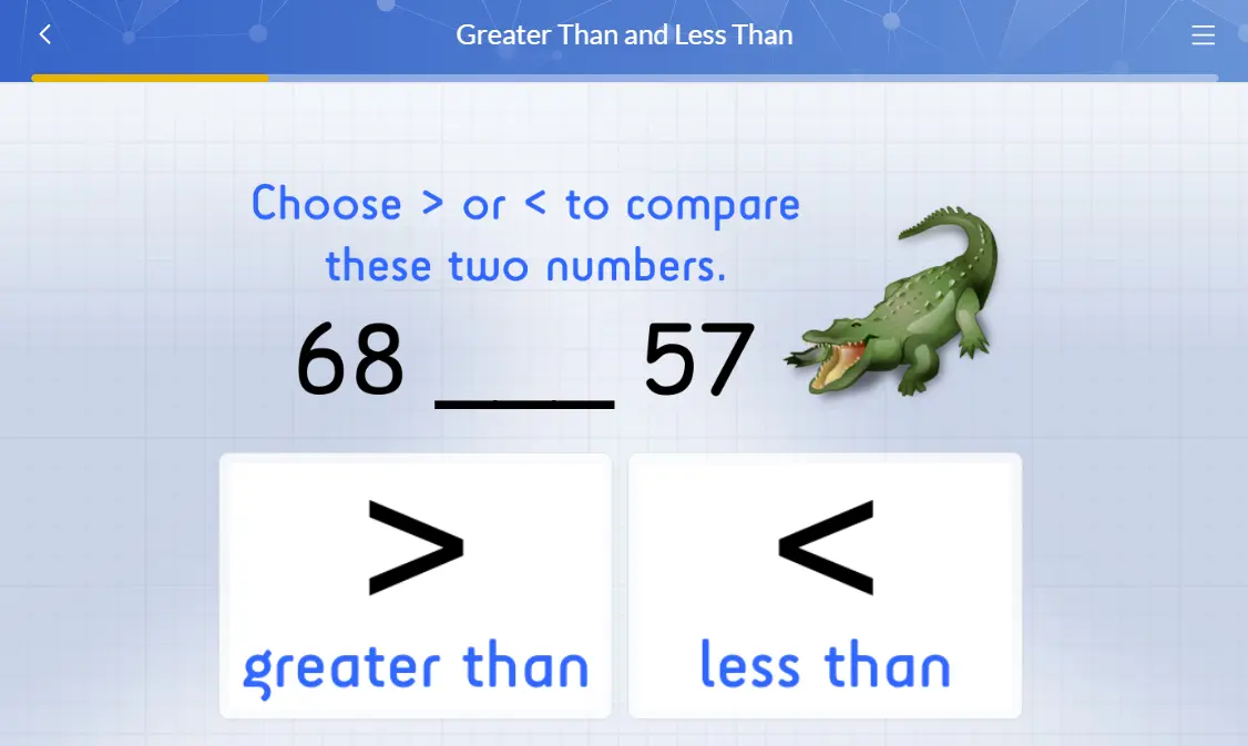 practice_problems_greater_than_less_than 3rd grade math problems