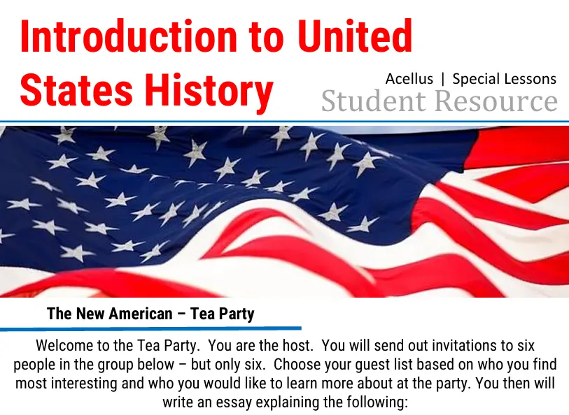 American history curriculum